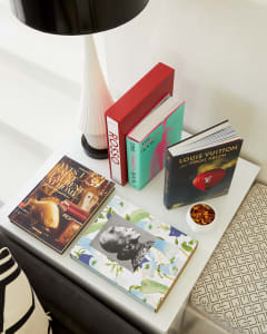 Designer books DIY! Fashion Decorative books! Vinyl covers inspired books!  Chanel book! Prada book 