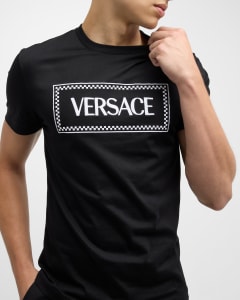 Monogram Sporty V-Neck T-Shirt - Luxury Black