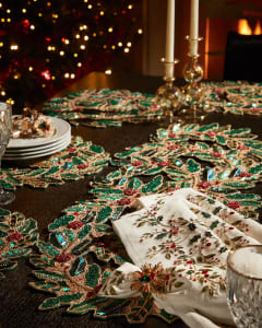 Luxury Table Linens & Linen Tablecloths at Neiman Marcus