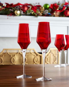 Set of Six Gucci Wine Glasses