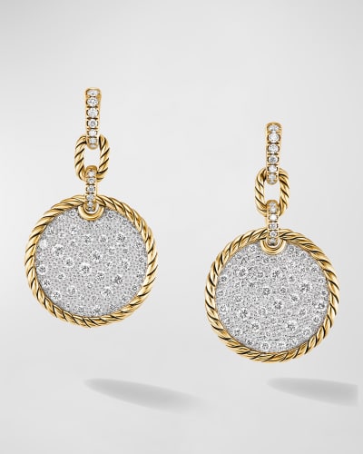 David Yurman Helena Pearl Drop Earrings