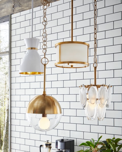 Erickson Pendant|Modern Sphere Pendant| Lemuria Mini Pendant| Curiosity One-Light Chandelier