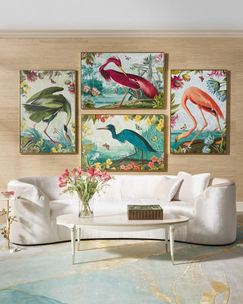 Meet Your Match Cocktail Table| Luxor Box| Bubble Sofa 117.5| Cascading Crystal Six Light Chand| Corolla Butterfly Martini Table| Sherbert Delight| Vibrant Birds I Giclee| Vibrant Birds Ii Giclee| Vibrant Birds Iii Giclee| Vibrant Birds Iv Giclee| Josiah Hand Tufted Rug 10'x14