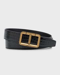 Men's Designer Belts: Leather Belts, Dress Belts, Luxury Buckles