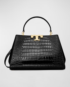 Tory Burch Thea Drawstring Leather Backpack Black, $495, Neiman Marcus