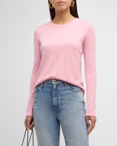 Majestic Filatures
Machine Washable Cashmere Long-Sleeve Crewneck Pullover