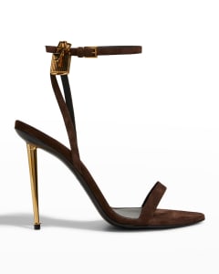 Ankle strap designer heels clearance