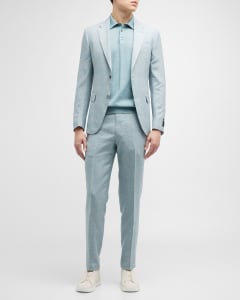 Louis Vuitton  Mens formal wear, Groom suit grey, Mens outfits