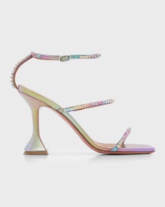 Louis Vuitton Lilac Criss-Cross Platform Heel by Vashtie