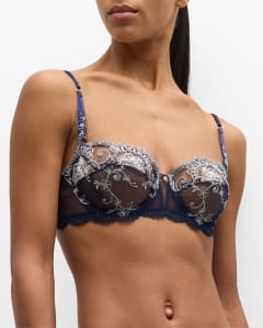 Mesh Underwire Contour T-Shirt Bra - Déesse Collection