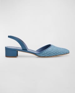 Visual Nav: Manolo Blahnik Low-Mid Heel (1" - 3")