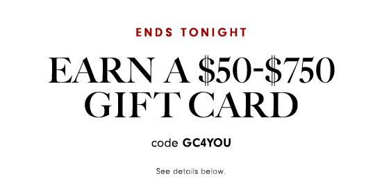 $750 gift card!