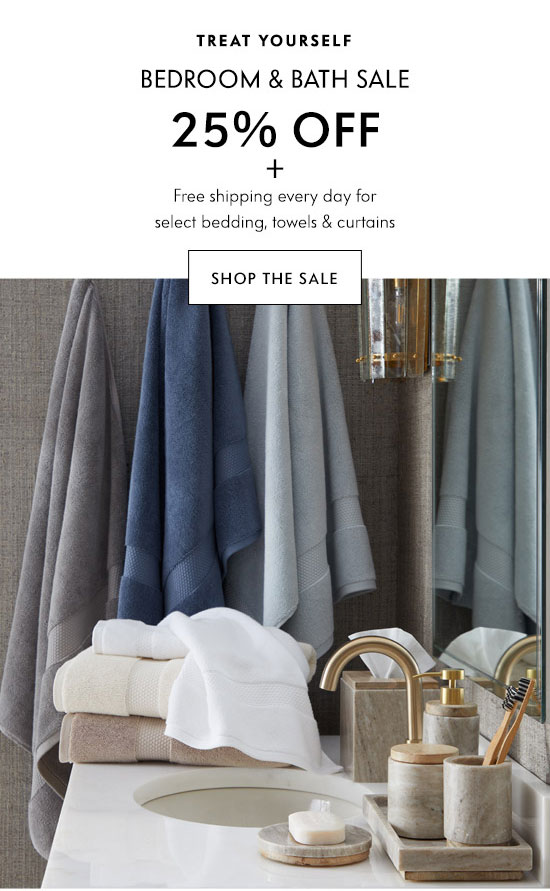 Shop the Bedroom and Bath Sale