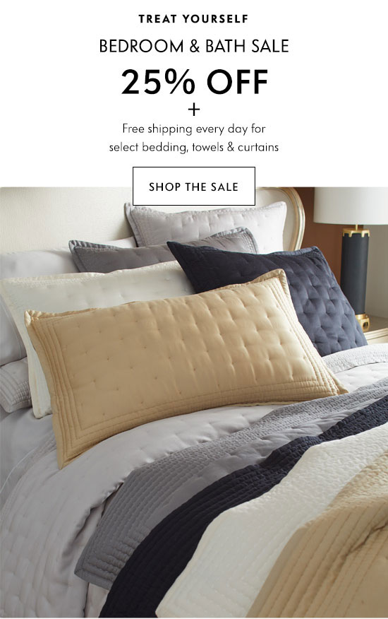 Shop the Bedroom and Bath Sale