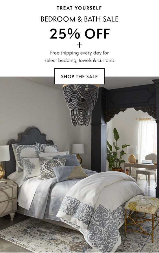 Shop the Bedroom and Bath Sale