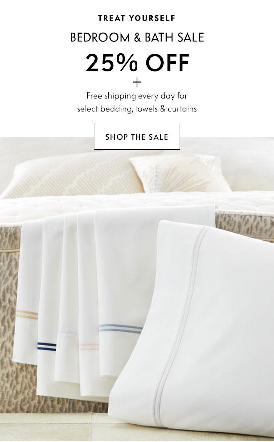 Shop the Bedroom and Bath Sale