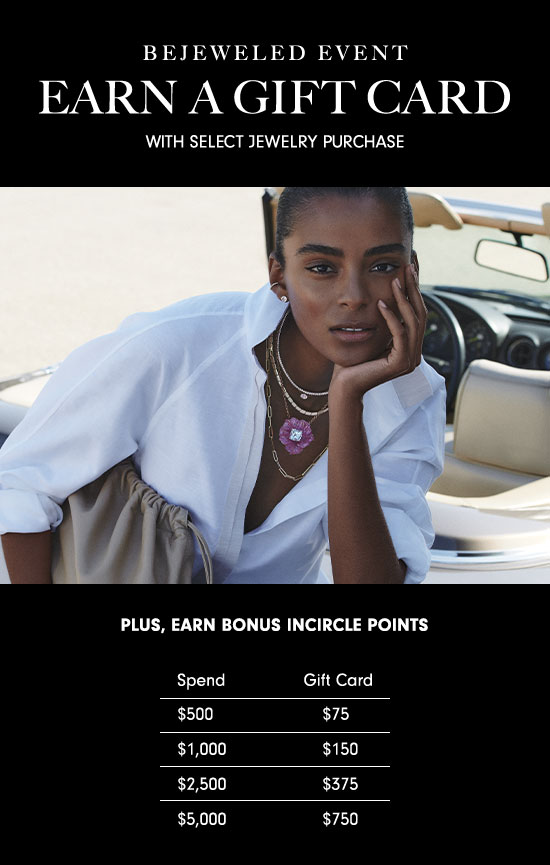 Earn a gift with select jewelry purchase