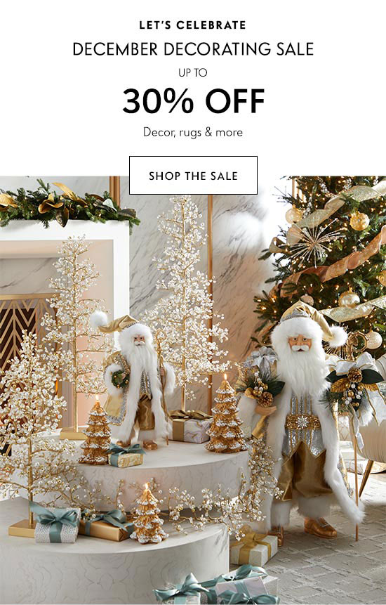 Shop December Decorating Sale