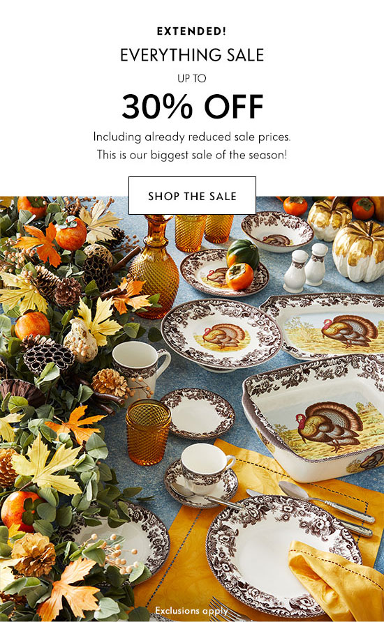 Shop the Everything Sale