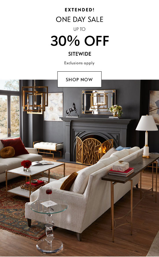 Shop Extended One Day Sale