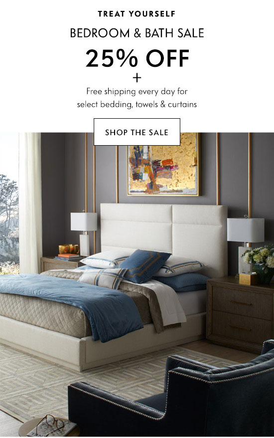 Shop the Bedroom and Bath Sale