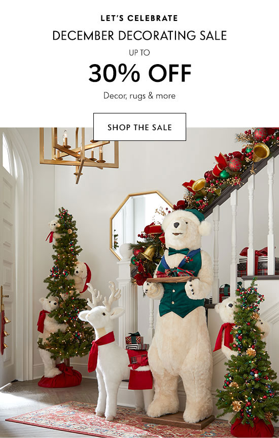 Shop December Decorating Sale