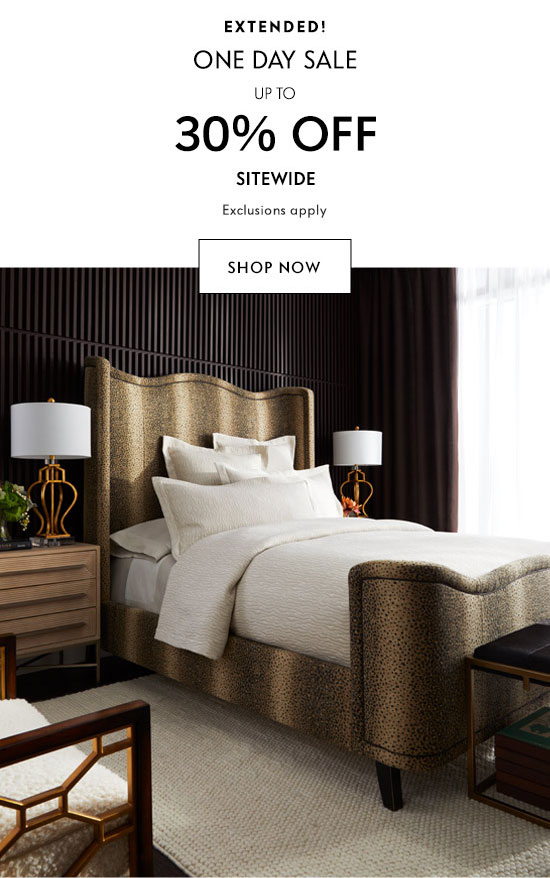 Shop Extended One Day Sale