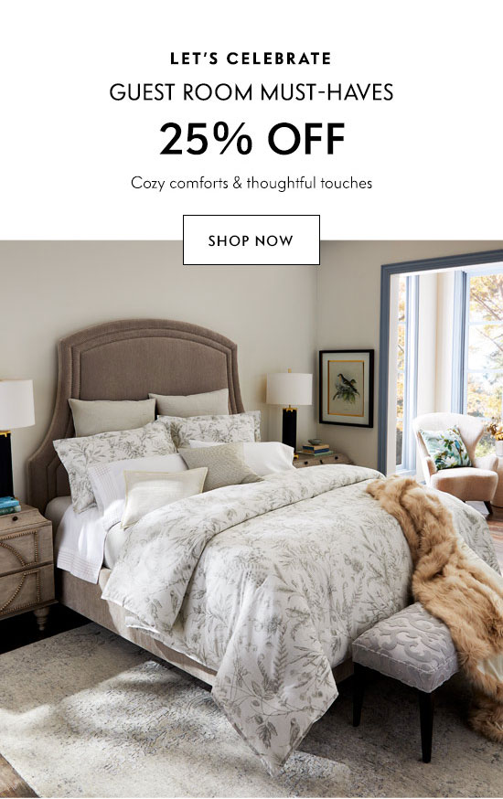 Shop the Guest Room Must-Haves Sale