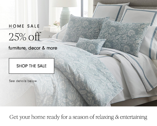 Home Sale: 25% off furniture, decor & more - Shop the Sale - See Details