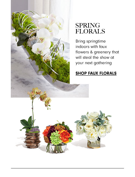 Shop Faux Florals