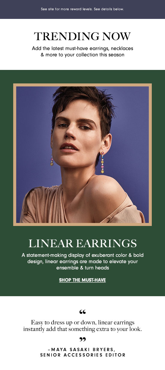 Shop Linear Earrings