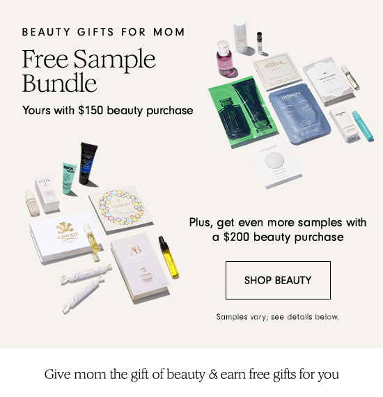 Free Sample Bundle with $150 beauty purchase - Shop Beauty