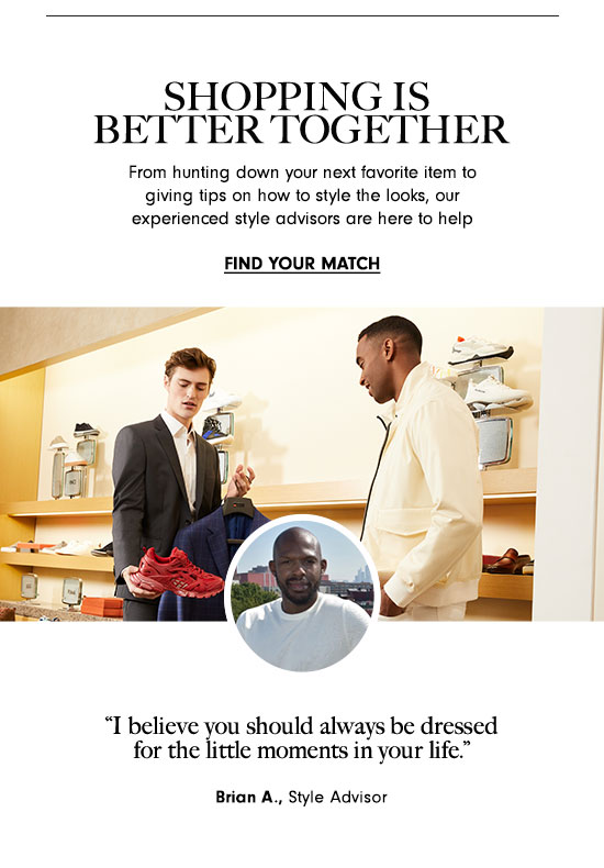Shopping is Better Together: Find Your Match