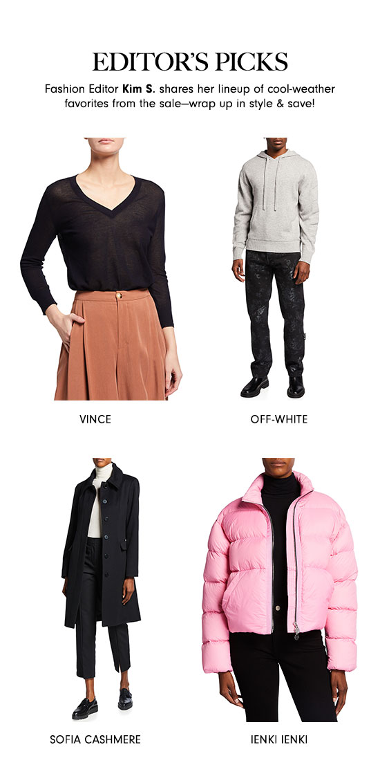 Up to 75% off cashmere, jackets & more