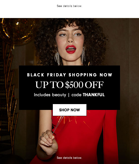 $50-$500 off