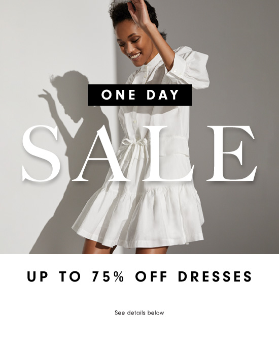 Up to 75% off dresses