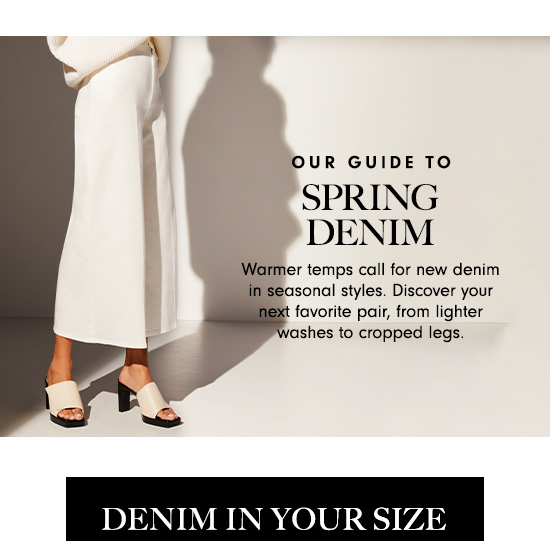 Spring Denim Guide