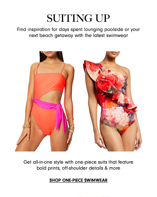 Shop One-Piece Swimwear