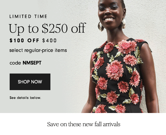 Up to $250 off