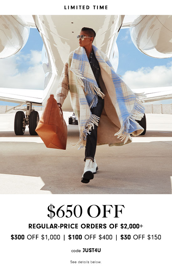 Up to $650 off the latest collections