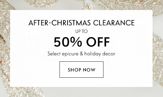 Shop After-Christmas Clearance