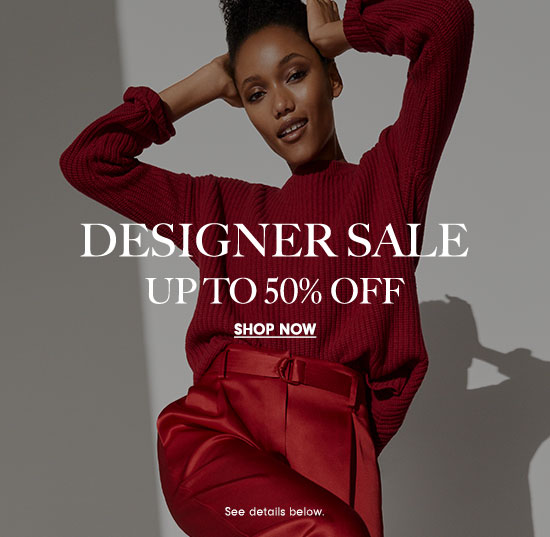 Designer Sale - Up to 50% Off