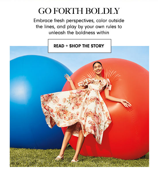 Read + Shop the Story: Go Forth Boldly