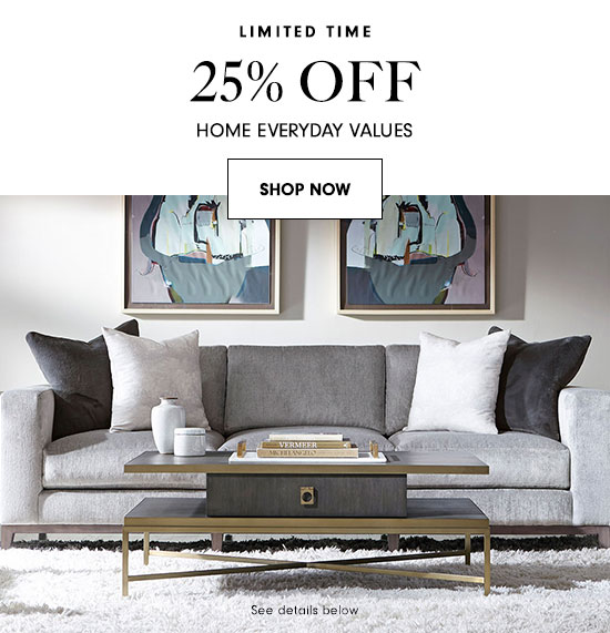 25% Off Home Everyday Values