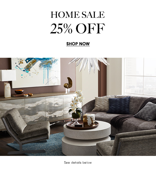 Home Sale - 25% Off