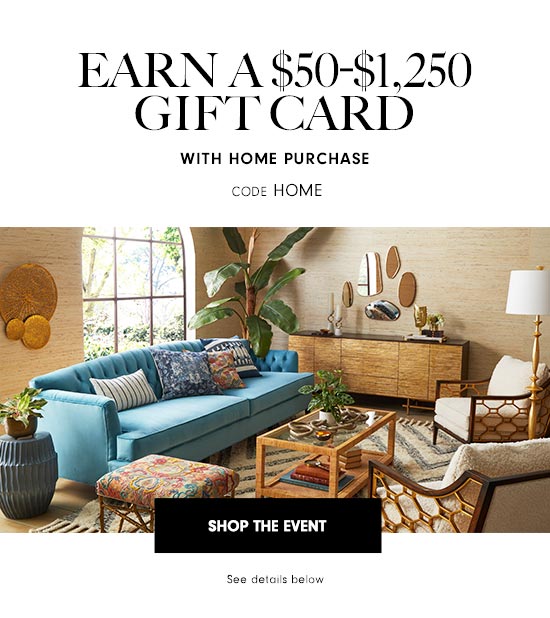 Earn a $50-$1,250 gift card