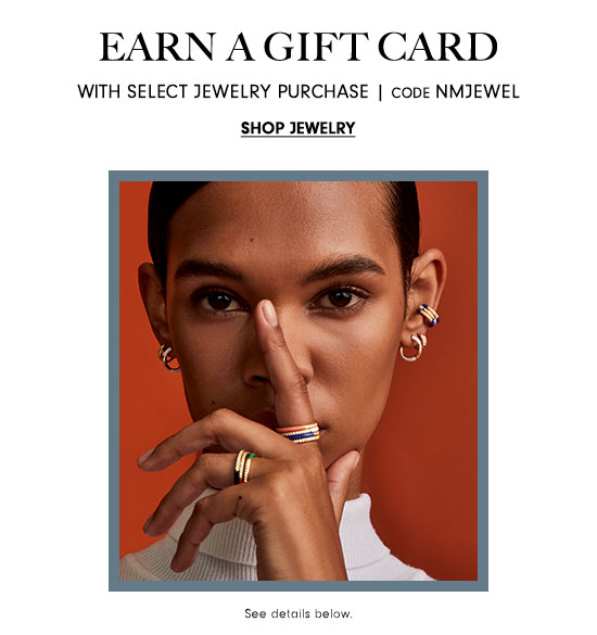 Get a $75+ gift card with select jewelry purchase