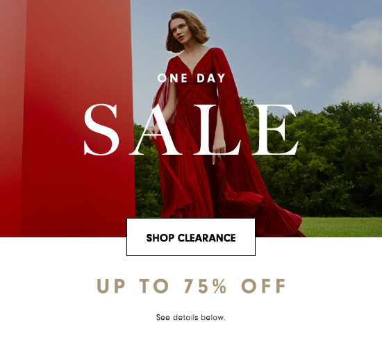 Up to 75% off in clearance