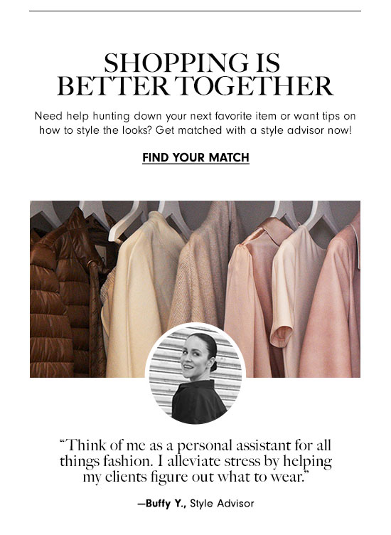 Match with a Style Advisor