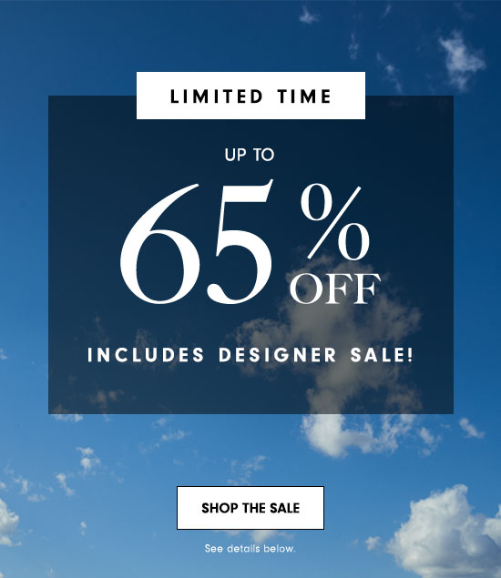 Up to 65% off
